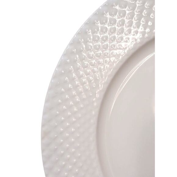 Mikasa Huntington Bone China White 8" Salad Desert Cake Plate Replacement Weddin - Picture 1 of 8